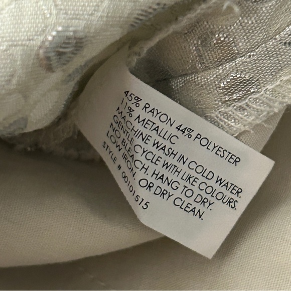 Club Monaco Metallic High Waist Shorts 2 - Picture 5 of 8